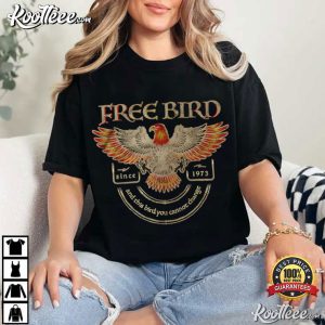 Free Bird Rock Band Old School Music T Shirt (2)