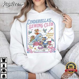 Jaq And Gus Gus Disney Princess Cinderella's Sewing Club T Shirt (3)