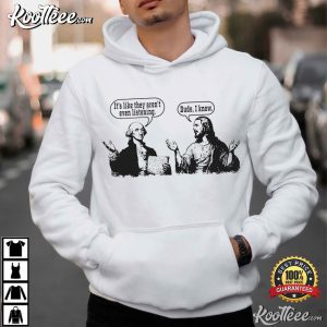 Jesus And George Washington Funny Political Christian T Shirt (4)