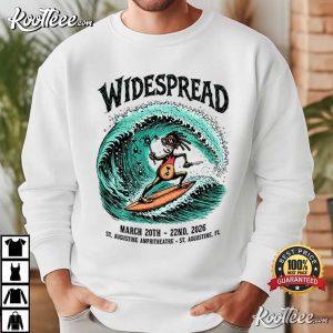 Widespread St Augustine Panic 2026 T Shirt (4)