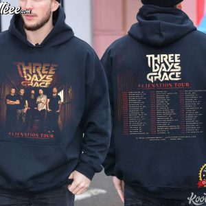 Three Days Grace World Tour 2026 Rock Band Alternative Metal T Shirt (4)