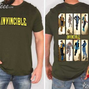 Invincible Mark Superhero Comic Book Fan Gift T Shirt (2)
