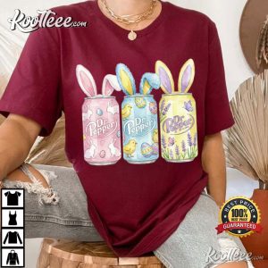 Easter Soda Can Funny Bunny T Shirt (2)