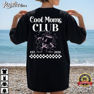 Cool Moms Club Personalized Mother's Day T Shirt (3)