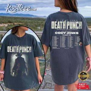 Five Finger Death Punch 20th Anniversary World Tour 2026 T Shirt (2)