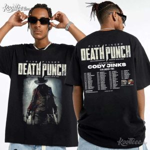 Five Finger Death Punch 20th Anniversary World Tour 2026 T Shirt (3)