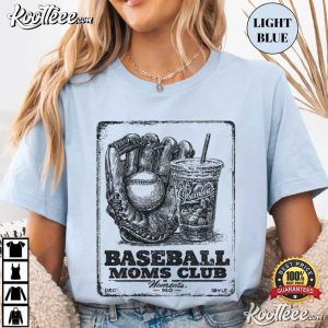 Baseball Moms Club Game Day Baller T Shirt (2)