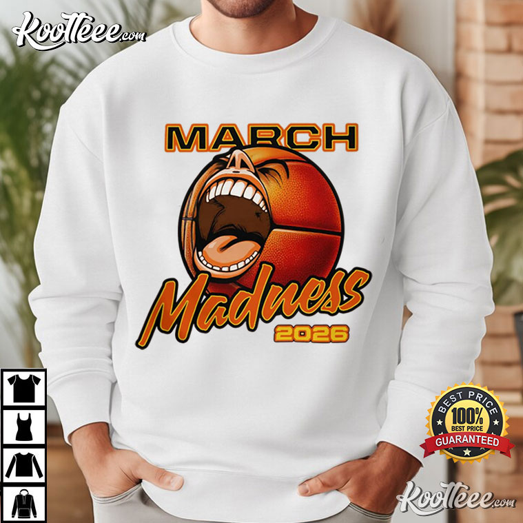 March Madness 2026 Basketball Game Day T-Shirt March Madness 2026 Basketball Game Day T-Shirt