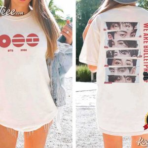 BTS We Are Bulletproof Tour 2026 Fan Merch T Shirt (4)