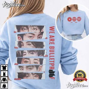 BTS We Are Bulletproof Tour 2026 Fan Merch T Shirt (1)