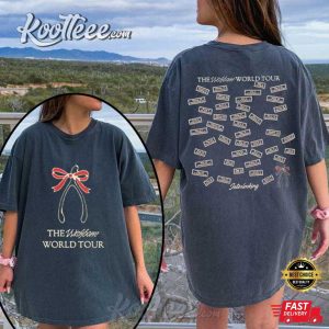 Conan Gray Wishbone World Tour 2026 Tour Dates T Shirt (3)