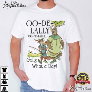 Disney Robin Hood And Little John Oo De Lally T Shirt (1)