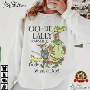 Disney Robin Hood And Little John Oo De Lally T Shirt (2)