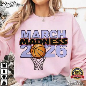 March Madness 2026 Basketball Tournament College Hoops T-Shirt March Madness 2026 Basketball Tournament College Hoops T Shirt (1)
