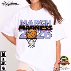 March Madness 2026 Basketball Tournament College Hoops T-Shirt March Madness 2026 Basketball Tournament College Hoops T Shirt (3)