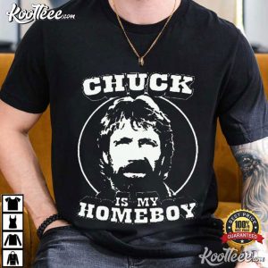 Chuck Norris Is My Homeboy Never Die Memorial T Shirt (4)