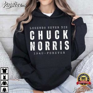 RIP Chuck Norris 1940 2026 Never Die T Shirt (3)