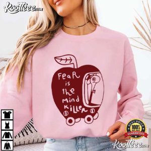 Fear Is The Mind Killer Mental Health Funny Worm T Shirt (1)