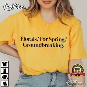 Devil Wears Prada Miranda Florals For Spring Groundbreaking T Shirt (3)