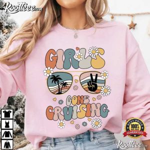 Girls Gone Cruising Cruise Matching Vacation T Shirt (1)