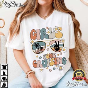 Girls Gone Cruising Cruise Matching Vacation T Shirt (3)