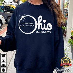 Ohio Solar Eclipse April 8 2024 T Shirt (1)
