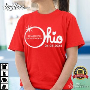 Ohio Solar Eclipse April 8 2024 T Shirt (3)