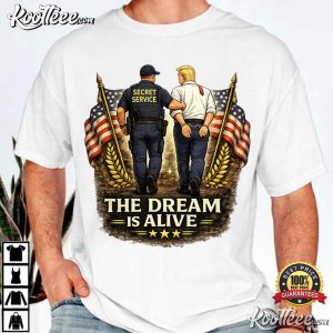 The Dream Is Alive Political Satire Humor T Shirt (2)
