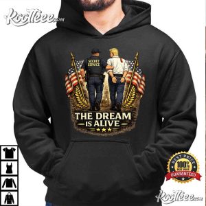The Dream Is Alive Political Satire Humor T Shirt (3)