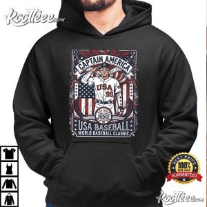 Aaron Judge Captain America USA Baseball T Shirt (3)