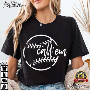 Call 'Em Baseball Woo Pig Sooie Game Day T Shirt (1)
