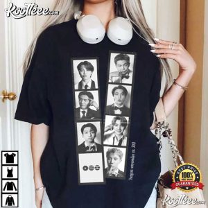 BTS World Tour Arirang Photobooth T Shirt (4)