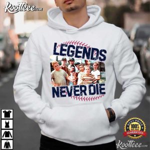 Sandlot Legends Never Die Retro Baseball T Shirt (4)