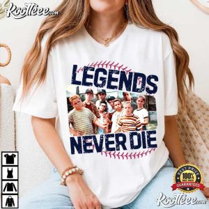 Sandlot Legends Never Die Retro Baseball T Shirt (2)
