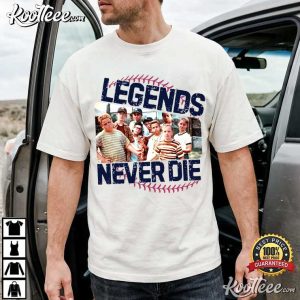 Sandlot Legends Never Die Retro Baseball T Shirt (3)