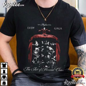 Lady Gaga The Art Of Personal Chaos Mayhem Ball Concert T Shirt (1)