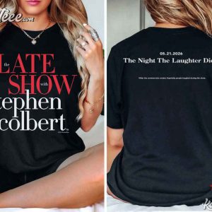 The Last Show With Stephen Colbert 2026 Comedy T Shirt (3)