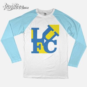 LUFC Leeds United FC Raglan Shirt