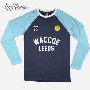 Waccoe Leeds Paris 75 Football Fan Raglan T-Shirt
