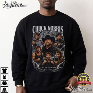 Chuck Norris 1946-2026 Rest In Power Western Legend Patriotic T-Shirt Chuck Norris 1946 2026 Rest In Power Western Legend Patriotic T Shirt (4)