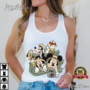 Disney Safari Animal Kingdom Mickey And Friends T-Shirt Disney Safari Animal Kingdom Mickey And Friends T Shirt (4)