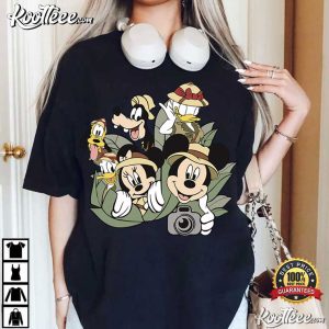 Disney Safari Animal Kingdom Mickey And Friends T Shirt (1)