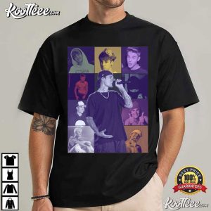 Justin Bieber Eras Evolution Pop Collage T Shirt (2)