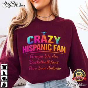 Spurs Meme Hispanic Crazy Fans Basketball T Shirt (4)