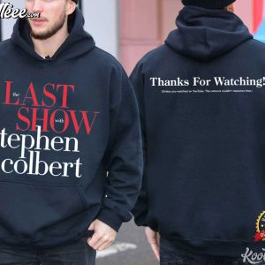 The Last Show With Stephen Colbert 2026 Late Night Comedy T-Shirt The Last Show With Stephen Colbert 2026 Late Night Comedy T Shirt (3)