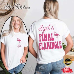 Flamingo Bachelorette Tropical Hen Party Custom T Shirt (4)