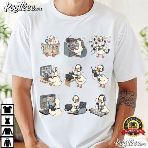 Silly Goose 911 Dispatcher Emergency Call Center Funny T-Shirt