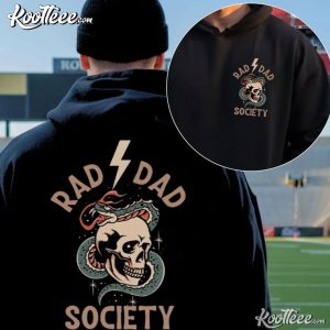 Rad Dad Society Cool Dad Club Fathers Day T Shirt (3)