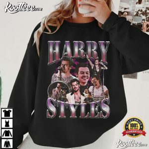 Harry Styles Music Artist 90s Bootleg Rap Vintage T Shirt (1)