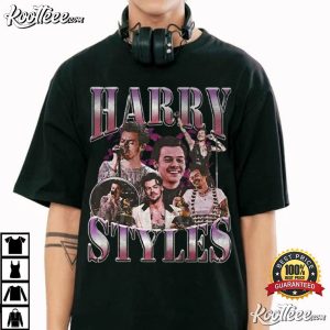 Harry Styles Music Artist 90s Bootleg Rap Vintage T Shirt (2)